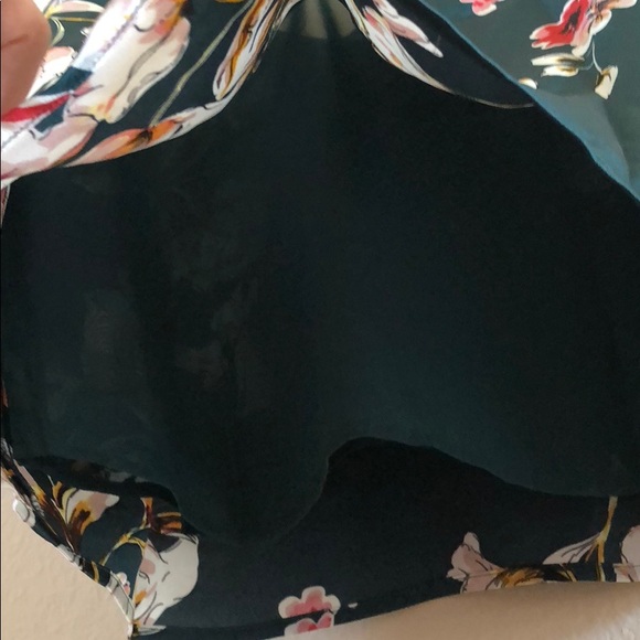 Large Floral Satin Cami Blouse - Picture 6 of 10